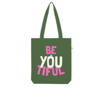 Be YOUtiful Organic Tote Bag - HBS Inspire Me