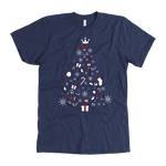 Christmas Tree Mens Slim fit Shirt (Available in 4 Different Colours) - HBS Inspire Me