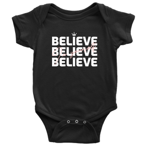 Believe In Yourself Baby Bodysuit - HBS Inspire Me