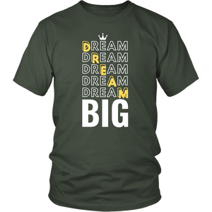 Dream Big Men's Long/Short Sleeve Shirt - HBS Inspire Me