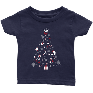 Christmas Tree Infant T-shirt (Available in 6 Different Colours) - HBS Inspire Me