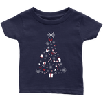 Christmas Tree Infant T-shirt Available in 4 Different Colours - HBS Inspire Me