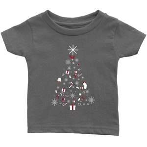 Christmas Tree Infant T-shirt Available in 4 Different Colours - HBS Inspire Me