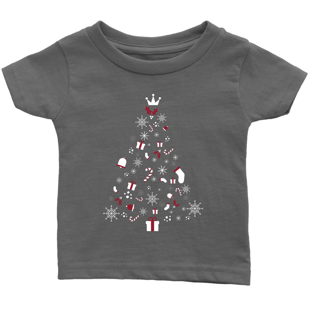 Christmas Tree Infant T-shirt (Available in 6 Different Colours) - HBS Inspire Me