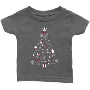 Christmas Tree Infant T-shirt (Available in 6 Different Colours) - HBS Inspire Me