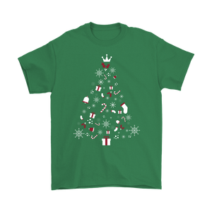 Christmas Tree Mens T-Shirt (Available in 5 Different Colours) - HBS Inspire Me