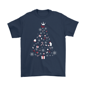 Christmas Tree Mens T-Shirt (Available in 5 Different Colours) - HBS Inspire Me