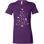 Christmas Tree Womens Feminine Fit Shirt (Available in 8 Different Colours) - HBS Inspire Me