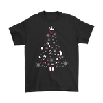 Christmas Tree Mens T-Shirt (Available in 5 Different Colours) - HBS Inspire Me