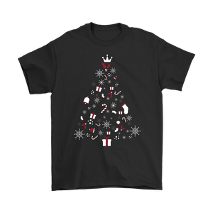 Christmas Tree Mens T-Shirt (Available in 5 Different Colours) - HBS Inspire Me