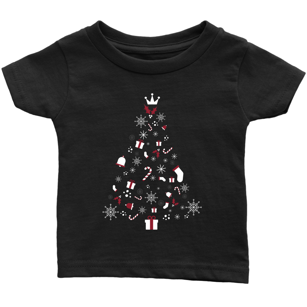 Christmas Tree Infant T-shirt (Available in 6 Different Colours) - HBS Inspire Me