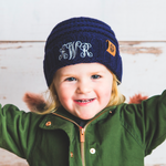 Personalised Monogram Kids Beanies - HBS Inspire Me