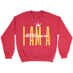 I AM A Millionaire Crewneck Sweatshirt - HBS Inspire Me