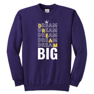 Dream Big Youth Sweatshirt - HBS Inspire Me