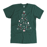 Christmas Tree Mens Slim fit Shirt (Available in 4 Different Colours) - HBS Inspire Me