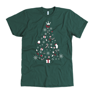 Christmas Tree Mens Slim fit Shirt (Available in 4 Different Colours) - HBS Inspire Me