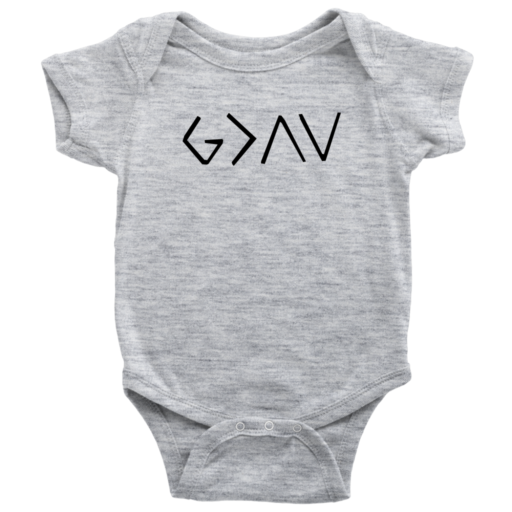 HIGHS AND LOWS UNISEX BABY BODYSUIT - HBS Inspire Me