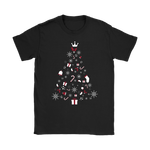 Christmas Tree Womens T-Shirt (Available in 6 Colours) - HBS Inspire Me