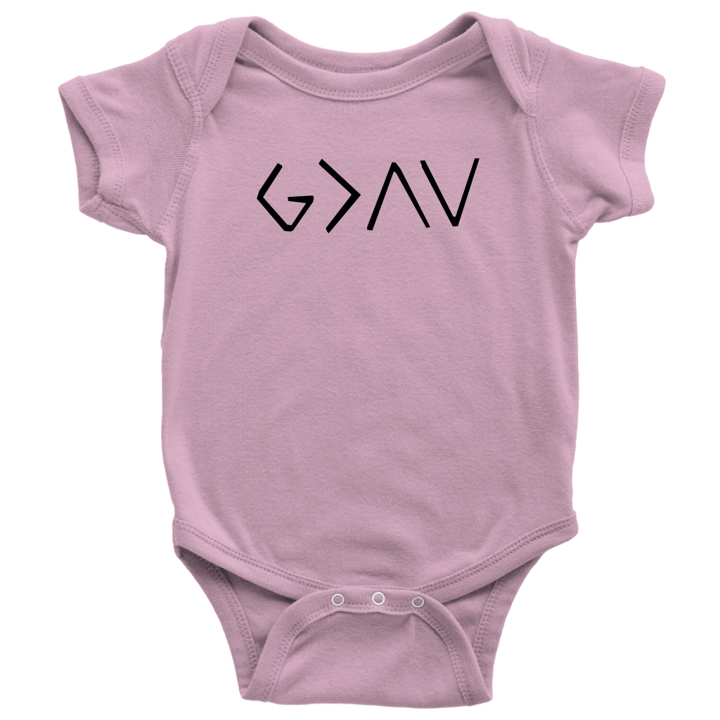 HIGHS AND LOWS UNISEX BABY BODYSUIT - HBS Inspire Me