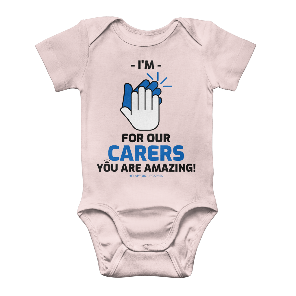 #Clapforourcarers Baby Bodysuit - HBS Inspire Me