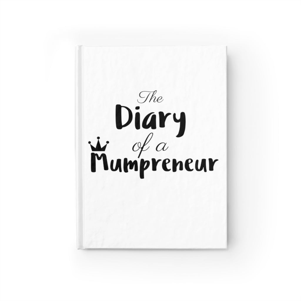 The Diary of a Mumpreneur Journal - Ruled Line - HBS Inspire Me