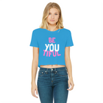 Be YOUtiful Women's Raw Edge T-Shirt - HBS Inspire Me