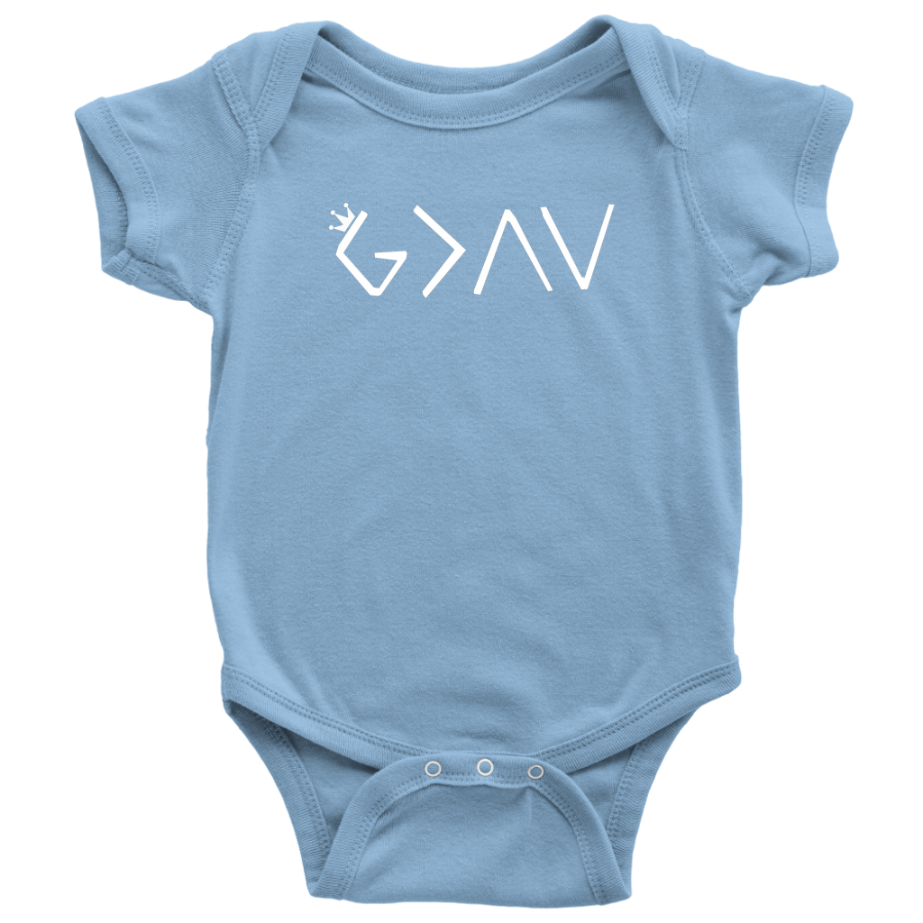 Highs and Lows Baby Bodysuit - HBS Inspire Me