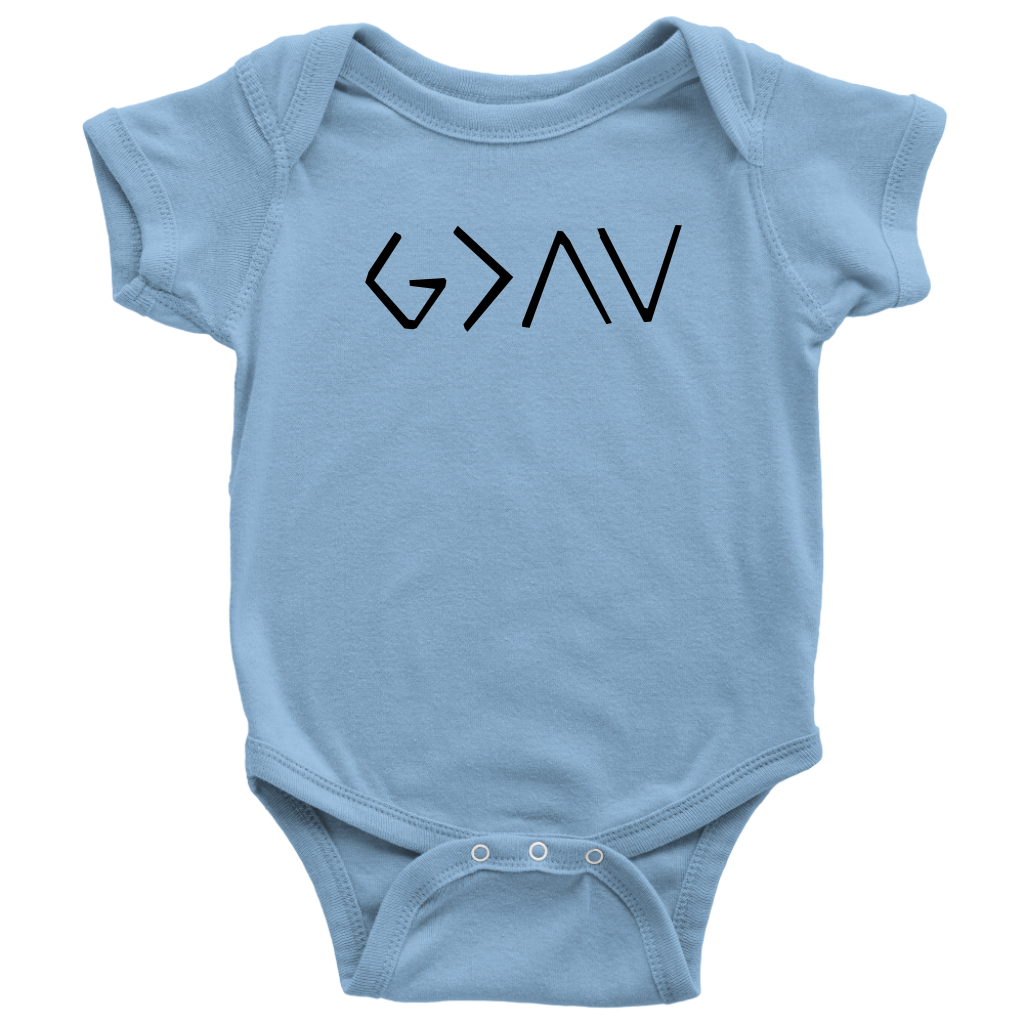 HIGHS AND LOWS UNISEX BABY BODYSUIT - HBS Inspire Me