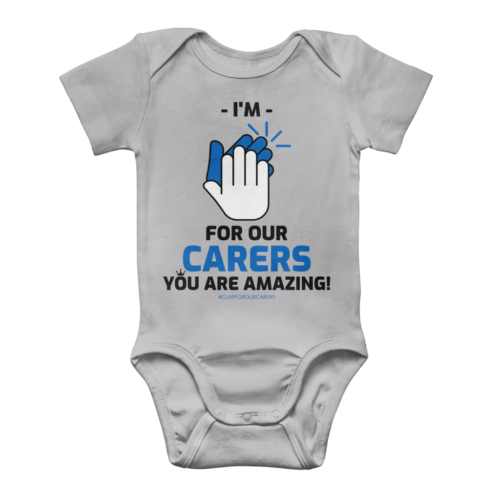 #Clapforourcarers Baby Bodysuit - HBS Inspire Me