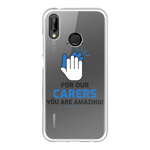 CLAPFOROURCARERS #Clapforourcarers Transparent Soft Phone Case - HBS Inspire Me