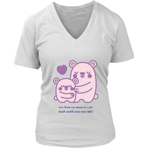 Cute Mama Pregnant T Shirt - HBS Inspire Me