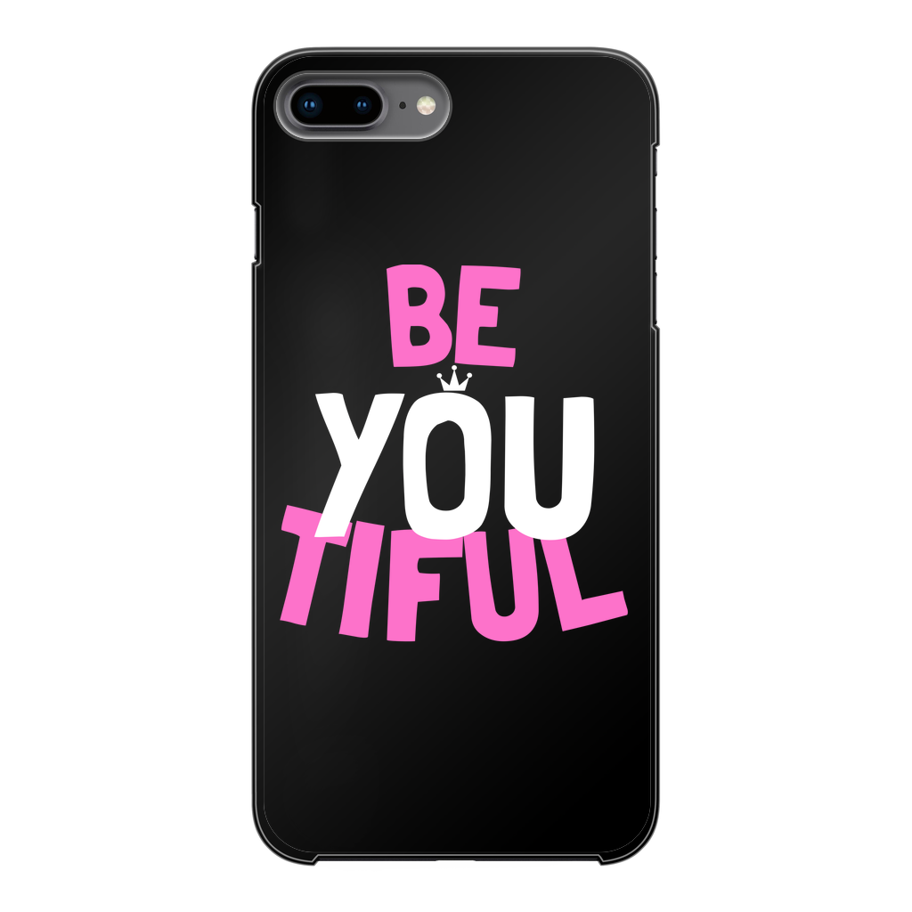 Be YOUtiful Black Hard Phone Case - HBS Inspire Me