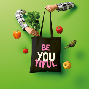 Be YOUtiful Shopper Tote Bag - HBS Inspire Me