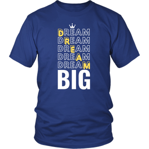 Dream Big Men's Long/Short Sleeve Shirt - HBS Inspire Me