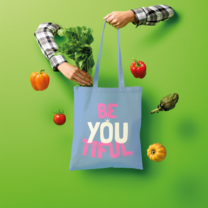 Be YOUtiful Shopper Tote Bag - HBS Inspire Me