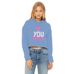 Be YOUtiful Ladies Cropped Hoodie - HBS Inspire Me