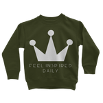 Feel Inspired. Daily. Sweatshirt Kids/Junior - HBS Inspire Me