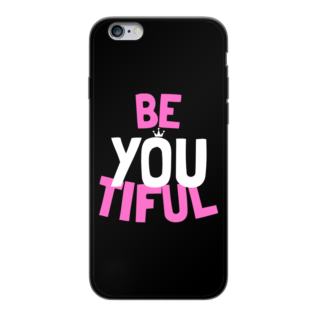 Be YOUtiful Black Soft Phone Case - HBS Inspire Me