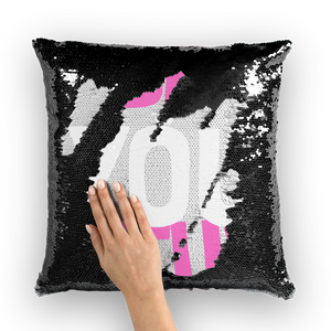 Be YOUtiful Sequin Cushion Cover - HBS Inspire Me