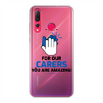 CLAPFOROURCARERS #Clapforourcarers Transparent Soft Phone Case - HBS Inspire Me