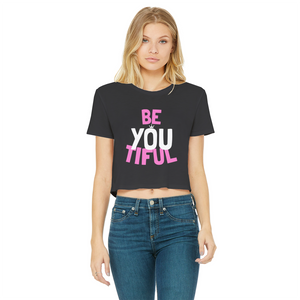 Be YOUtiful Women's Raw Edge T-Shirt - HBS Inspire Me