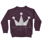 Feel Inspired. Daily. Sweatshirt Kids/Junior - HBS Inspire Me