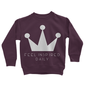 Feel Inspired. Daily. Sweatshirt Kids/Junior - HBS Inspire Me