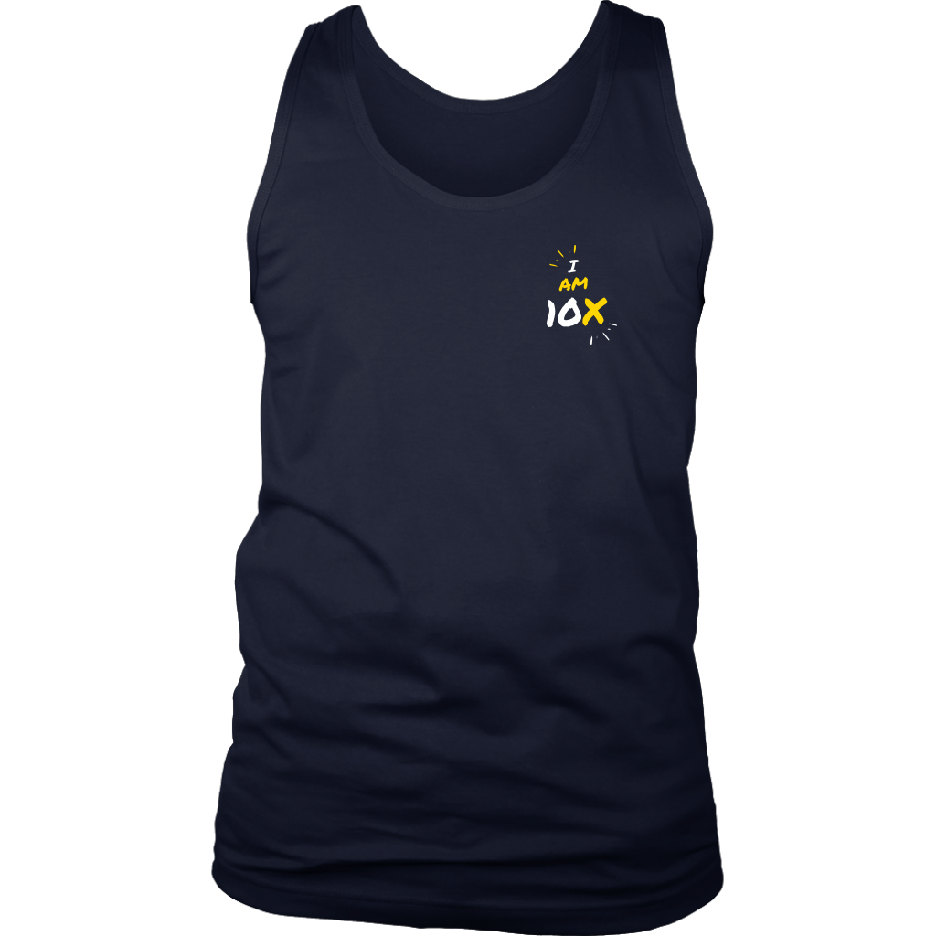 I Am 10X Men's Sport Tank - HBS Inspire Me