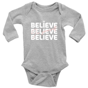 Believe In Yourself Baby Bodysuit - HBS Inspire Me