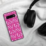 Highs and Lows Samsung Case - Pink - HBS Inspire Me