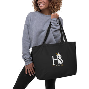 HBS Eco-friendly Large organic tote bag - HBS Inspire Me