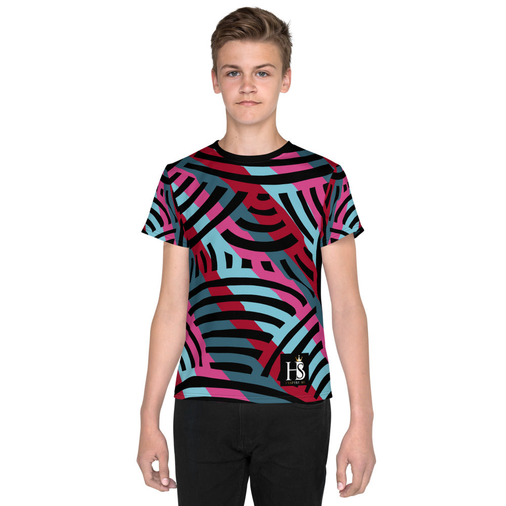 Stripe Collage Youth T-Shirt