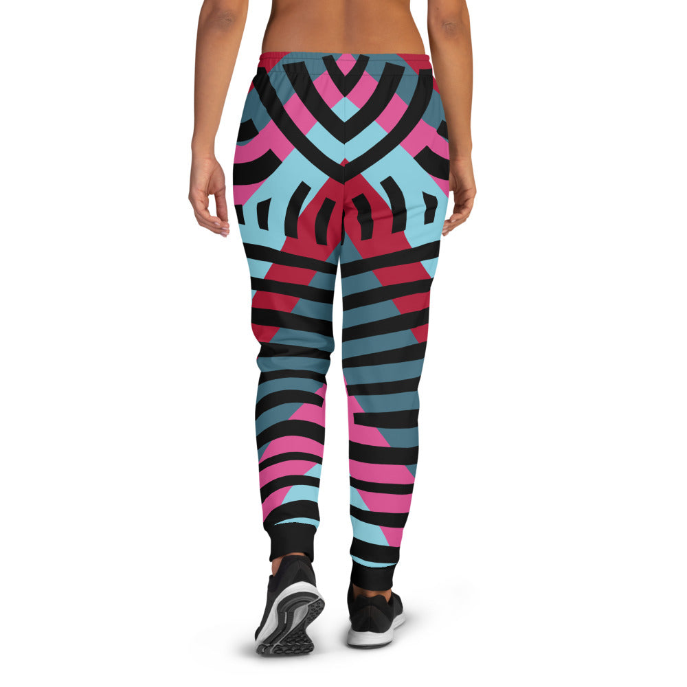 Stripe African Collage Women's Joggers