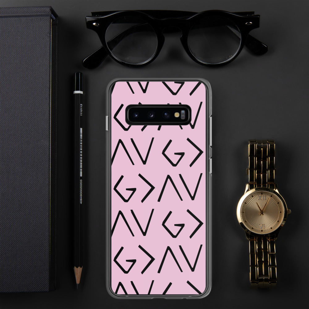 HIGHS AND LOWS SNAPBACK SAMSUNG CASE - BABY PINK - HBS Inspire Me